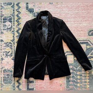 INC International Concepts Classic Black Blazer